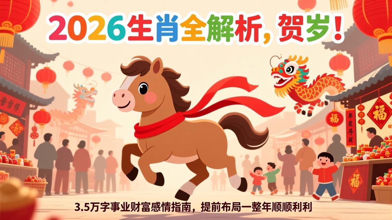 （26.2.28）付费文章：贺岁！2026生肖全解析，3.5万字事业财富感情指南，提前布局一整年顺顺利利
